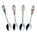 Variety of children's spoons with hot enamel "Dwarfs"