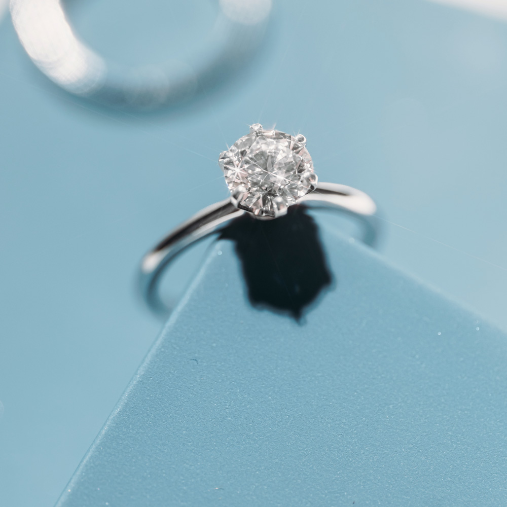 Помолвочное кольцо с лабораторным бриллиантом 1,20 карата "Eleanor" — изображение 3