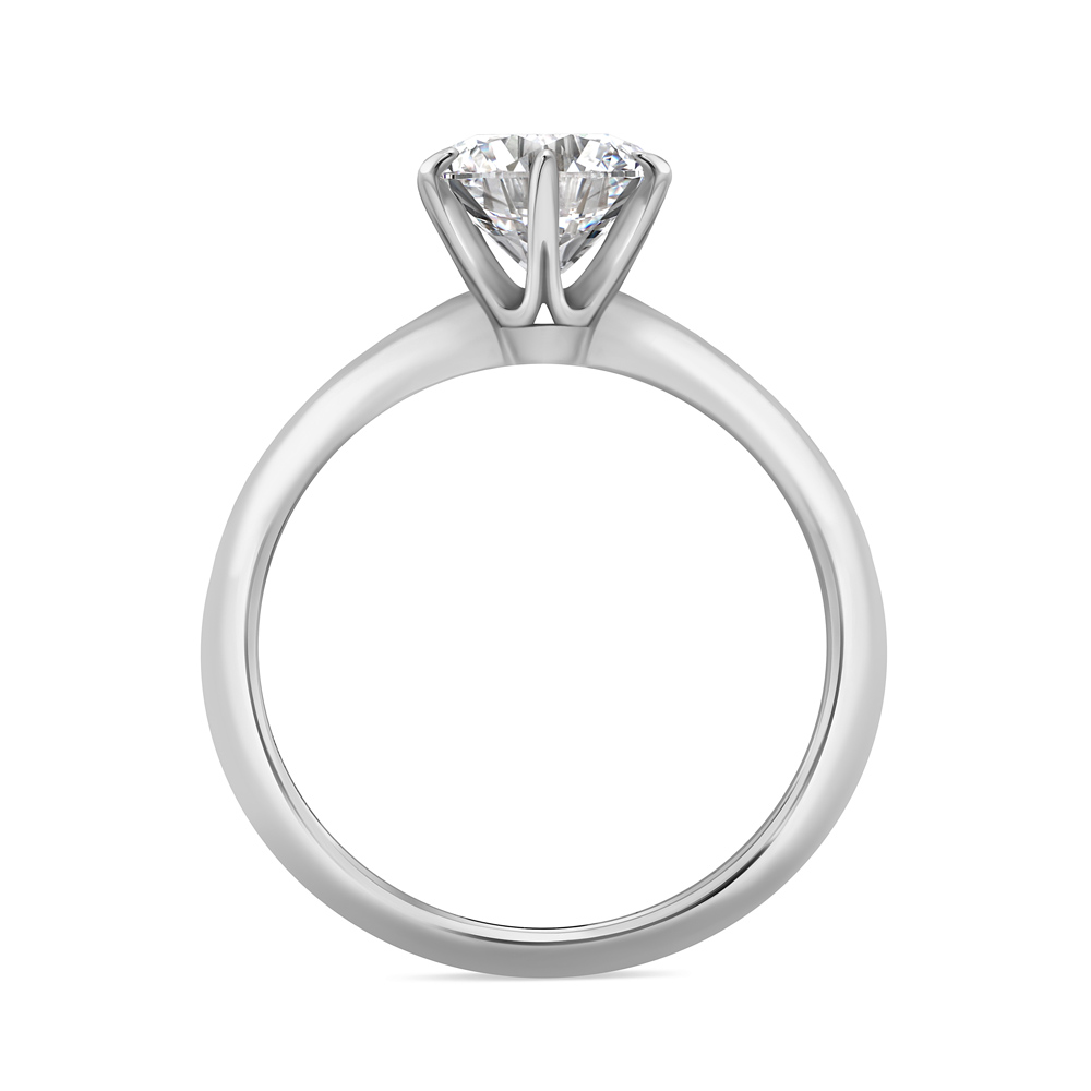 Помолвочное кольцо с лабораторным бриллиантом 1,20 карата "Eleanor" — изображение 5