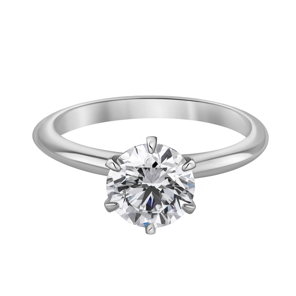 Помолвочное кольцо с лабораторным бриллиантом 1,20 карата "Eleanor"