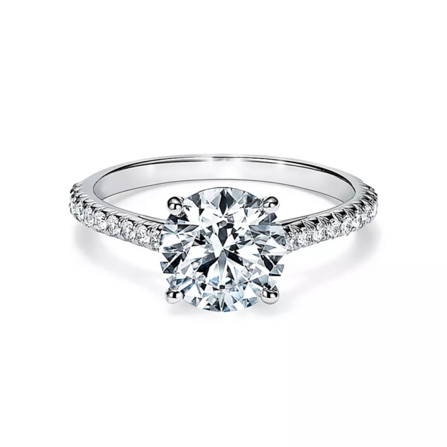 Кольцо на помолвку с 1,5 каратным лабораторным бриллиантом "Rosalynn"